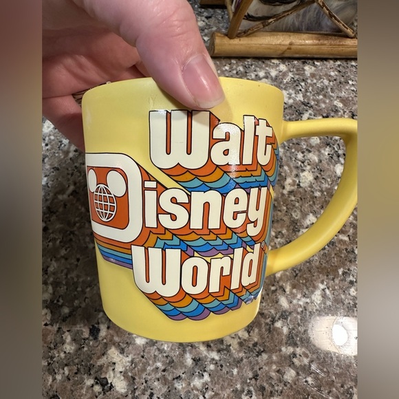 Yellow Walt Disney World Coffee Mug — SEE PHOTOS 💛 - Picture 3 of 6